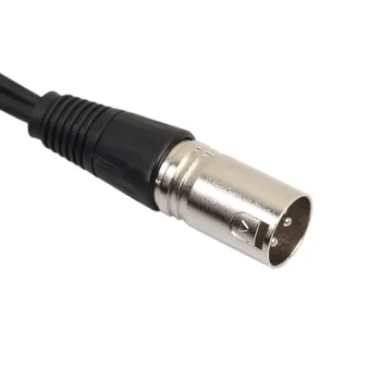 XLR 3 Pin Splitter Y-Adaptér Samec na 2 Samice DMX Kabel pro Mikrofon ND998