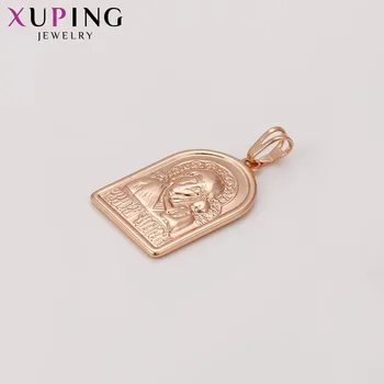 Xuping Rose Gold Barva Pozlacený Znak, Vzor, Přívěsek pro Neutrální Nový Příjezdu Šperky Valentýna Dárky 33059