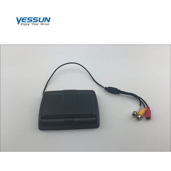 Yessun Skládací 4.3 palcový Auto Monitor TFT LCD Displej /Kamery zadní kamera s monitorem NTSC PAL/auto zrcadlo fotoaparát