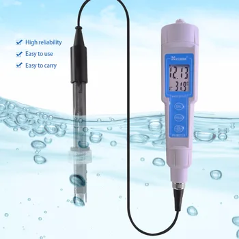 Yieryi CT-6020A Vysoká Přesnost Přenosné digitální PH metr Vodotěsný Vodní Pero typ pH tester ATC Kyseliny a zásady Analyzer