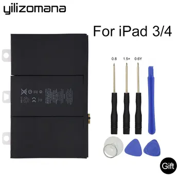 YILIZOMANA Pro iPad 3/4 3 A1403 A1416 A1430 A1433 A1459 A1460 11560mAh A1389 iPad Baterie s Opravy Nástrojů