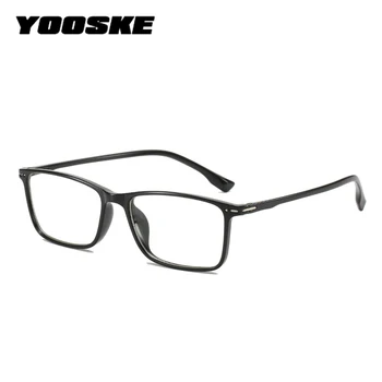 YOOSKE Optické Vintage Krátkozrakost TR90 Brýlí Velký Volitelný rozsah Skončil Muži Ženy brýle na Čtení Klasické Konstrukce -0.5 -100 -6.0