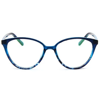 Yoovos 2021 Nový Cat Eye Brýle Rám Jasné Objektiv Ženy Značky Podívaná Rám Brýle Optické Rámy Krátkozrakost Nerd Brýle Rám