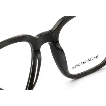 YOUTOP Náměstí Anti-modré Pánské Módní Brýle Optické Rámy ženy Krátkozrakost Brýle Pruhovaný Acetát Sluneční H015