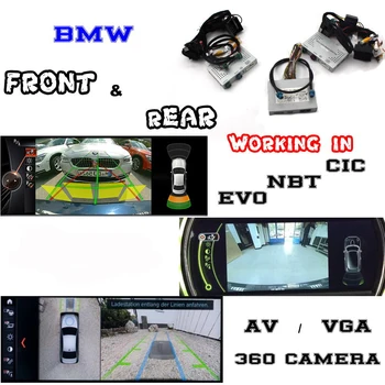 Zadní Fotoaparát Adaptér Pro BMW 3 Série F80 ( M3 ) F30 F31 F34 F35 2010~2019 OEM Původní obrazovku rozhraní Zálohování Couvací kamera