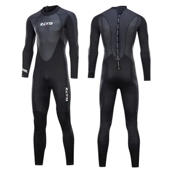 ZCCO 3mm neoprenový oblek potápění oblek pro muže, ženy tepelné plavky hluboké podvodní lov šnorchlování jednoho kusu oblek surfování