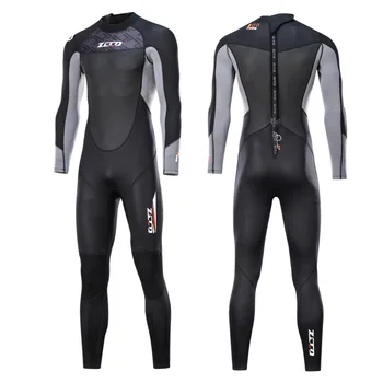 ZCCO 3mm neoprenový oblek potápění oblek pro muže, ženy tepelné plavky hluboké podvodní lov šnorchlování jednoho kusu oblek surfování