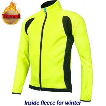 Zimní Termální Cyklistika Jersey Cyklistické Tričko s Dlouhým Rukávem, Kolo, Sportovní Oblečení, Super Teplý Kabát Oblečení MTB Ride Bunda Těsný Top