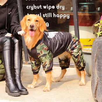 Zimní Velké Psy Oblečení Labrador Kabát MĚ VYBRAL Pet Kombinézu Kombinézy pro Velké Psy Kombinéza pro Malé a Středně Velké Pet Oblečení