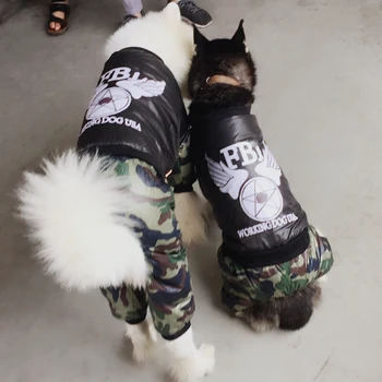 Zimní Velké Psy Oblečení Labrador Kabát MĚ VYBRAL Pet Kombinézu Kombinézy pro Velké Psy Kombinéza pro Malé a Středně Velké Pet Oblečení