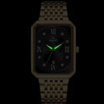 Zlaté Černé Hodinky Muži Top Značky Luxusní 2020 Nové Módní Muži Quartz Náramkové hodinky Vodotěsné Vojenské Sportovní reloj de hombre