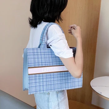 Značka Design Rameno, Nákupní Tašky Pro Ženy 2020 Nový Příliv Jednoduché Kabelky Kabelky Ins Elegantní Ženské Cestování Velká Kapacita Tote Bag