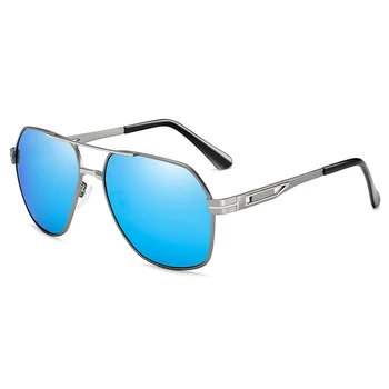 Značky Design Muži Polarizované sluneční Brýle Klasické Mužské Řidičské Sluneční Brýle Kovový Povlak sluneční Brýle UV400 Odstíny Brýle gafas de sol