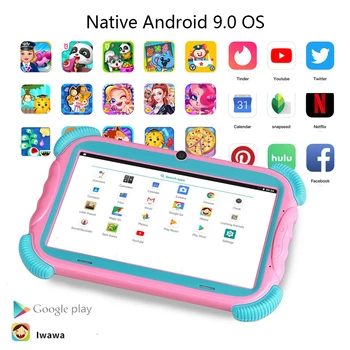 ZONKO Děti Tabletu Android 9.0 Tablet PC 7 palcový Tablet pro Děti, Wifi, 2GB RAM, 16GB ROM, Quad Core, Dual Fotoaparát, Tablet pro Děti