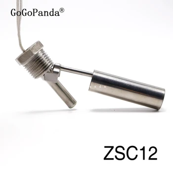 ZSC11 M10*1 mm Boční Uchycení Horizontální Vody Snímač Hladiny Kapaliny 304 z Nerezové oceli Plovákový Spínač 100V/220V