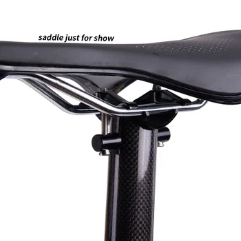 ZTTO Ultralight Cyklistické Sedlovky 33.9 600 mm Skládací Kolo sedlovka Carbon Fiber 33.9 mm Trubka bike dílů