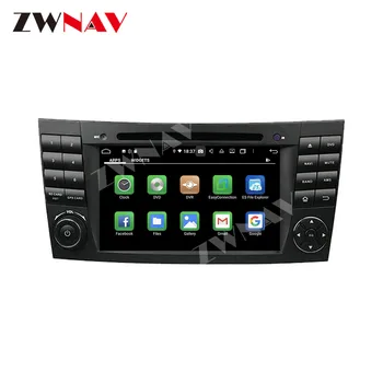 ZWNAV Android 10 Pro Mercedes Benz E-Class W211 E300 CLK W209 CLS W219 2002-2009 GPS Navigace Multimediální Přehrávač SWC DVD CD