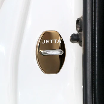 Zámek dveří Kryt samolepka případě pro Volkswagen VW Jetta Golf 4 5 6 POLO, Passat B5 B6 Touareg Touran Příslušenství Auto Styling