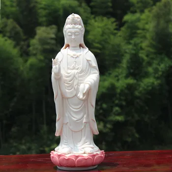 Západní Sansheng Guanyin Bodhisattva,Dashizhi,Šákjamuni Uctívat Sochu Buddhy Keramické Řemeslo Sochařství Domácí Dekoraci