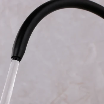 Černá voda filtr pitné vody klepněte na barevné kuchyně pít kohoutky má konektor