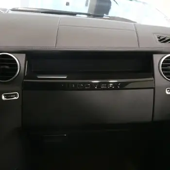 Černé ABS Plastové Skladovací Panelu Čalounění Pás pro Land Rover Discovery 4 2010-2016 Modely Příslušenství pro řízení na levé straně Vozidla