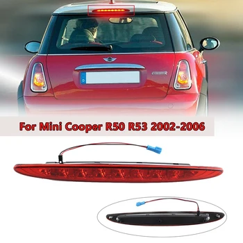 Červená Čočka Červená LED 3. Brzdové světlo pro MINI Cooper R50 R53 2002-2006 1. Gen, Vysoká Montáž Brzdového Světla 63256935789
