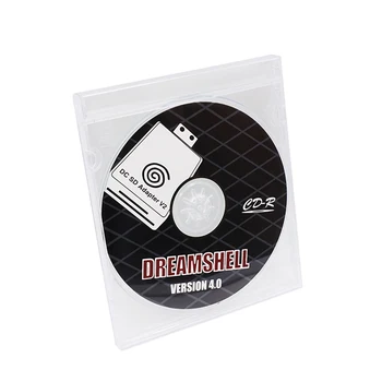 Čtečka Karet SD Adaptér + CD s DreamShell Zavaděč pro Sega DC Dreamcast Herní Konzole TF Karet Hráč Adaptér