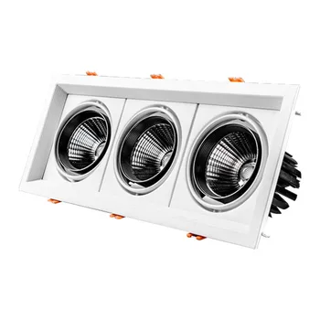 Čtvercové Zapuštěné Stmívatelné COB LED Downlight 10W 20W 30W LED Stropní Bodové Osvětlení AC85-265V LED Stropní Lampy, Vnitřní Osvětlení