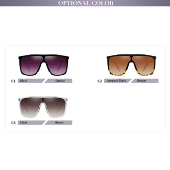 Ženy Brýle Rám Nadrozměrných Sluneční Brýle Gradient Brýle Max Glasiz Letní Styl Klasické Pánské Velké Náměstí Uv400 Módní