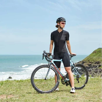 Ženy Cyklistický Dres Podzim Léto Jaro Oblečení Černá pro MTB Road Bike Krátký Rukáv Sportovní Bunda Venkovní Kapsy Reflexní