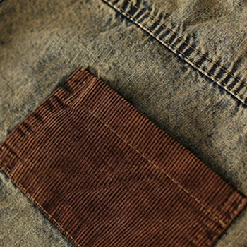 Ženy Džíny Denim Kalhoty Kalhoty Zoufalý Patchwork Retro Vintage Módní Ležérní Dlouhý Velký Volný pro Jaro Podzim A11121400
