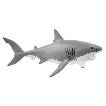 Živý Žralok Hračky Bezpečné Měkké Lepidlo Simulace Zvíře Žralok Model Ocean World Panenka, Hračky Pro Děti Vánoční Dárek